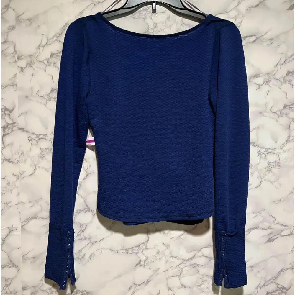 Free People Penny Top in Ink Combo